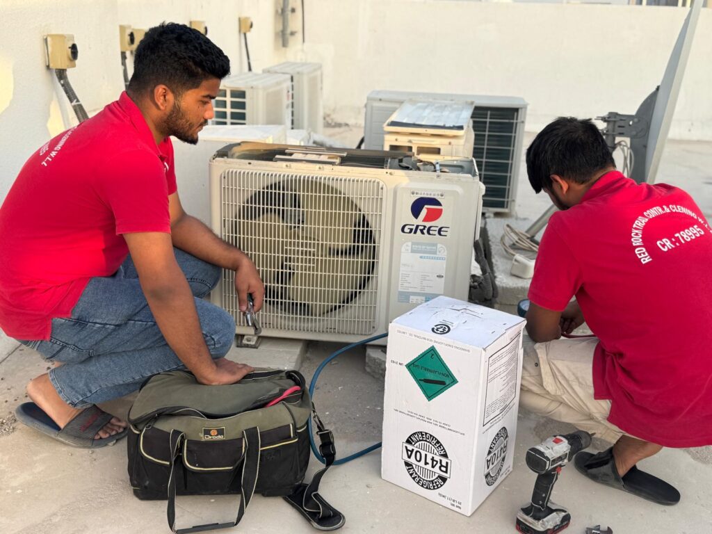 ac gas refill qatar